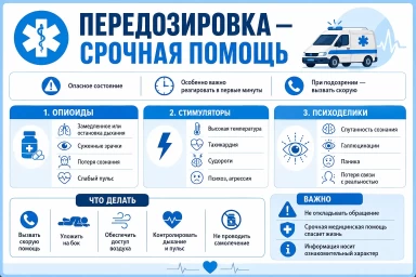 Помощь при передозировке в Рудне