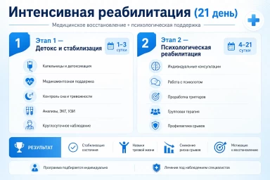 Реабилитация за 21 день в Рудне